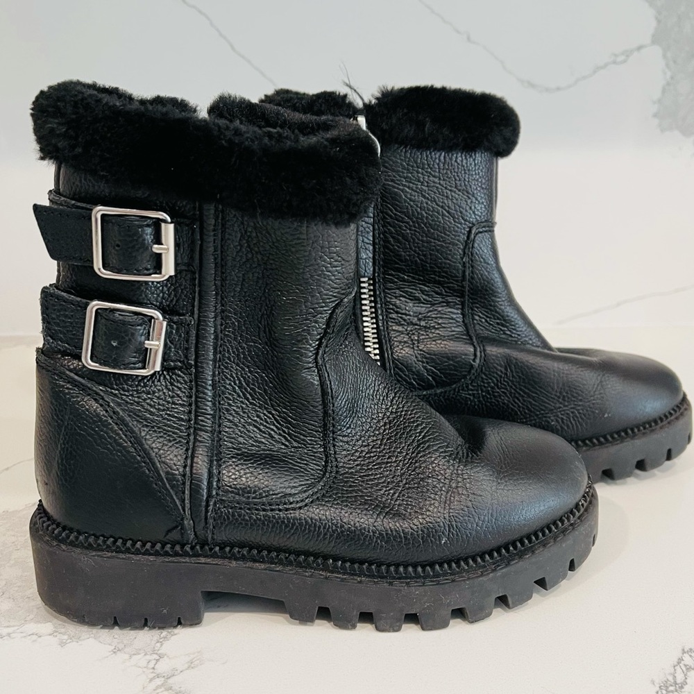 Zara Leather Boots